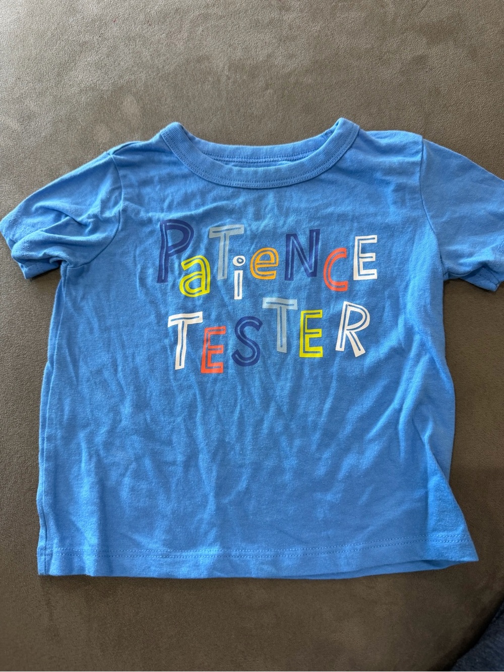 Falls Creek Blue 'Patience Tester' Short Sleeve Tee